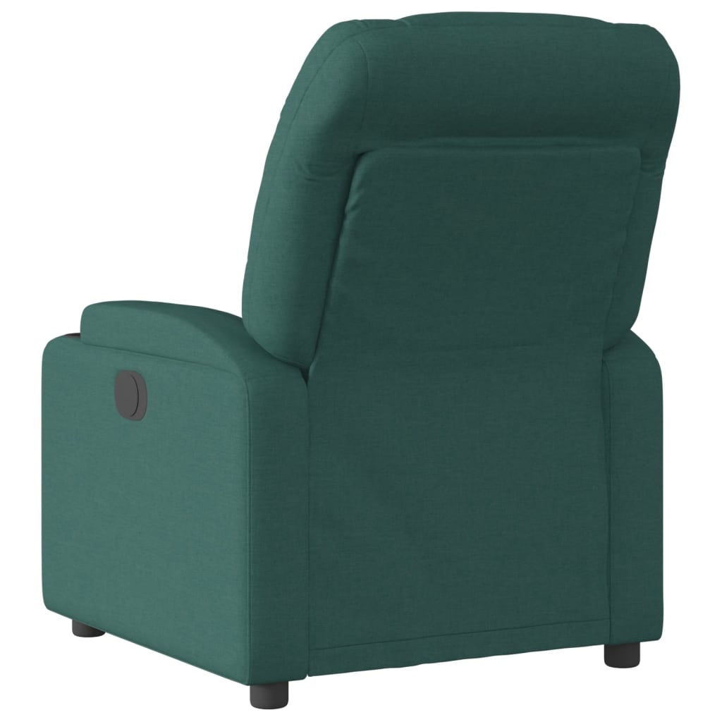 Fauteuil verstelbaar stof donkergroen is nu te koop bij PeponiXL, paradijselijk wonen!