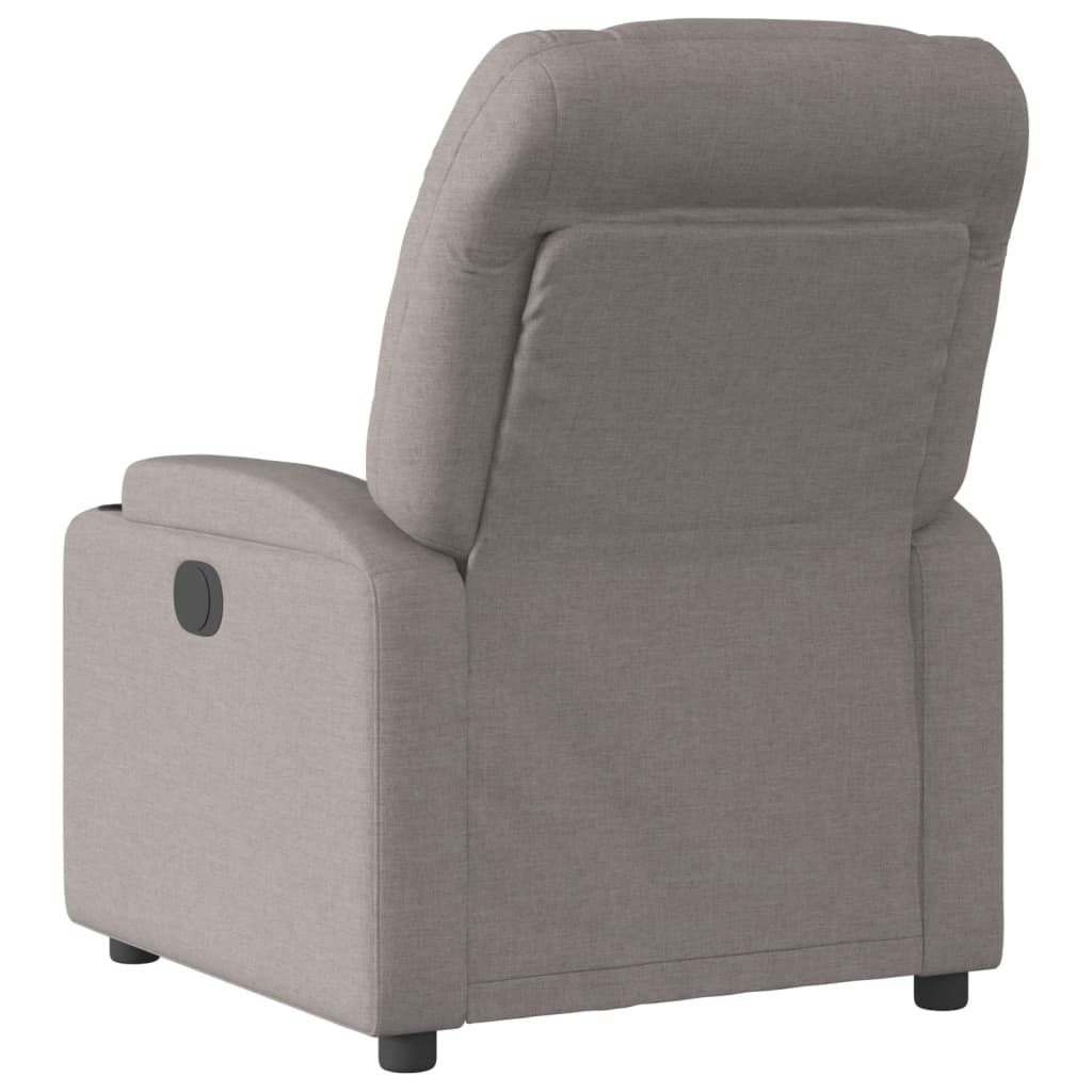 Fauteuil verstelbaar stof taupe is nu te koop bij PeponiXL, paradijselijk wonen!