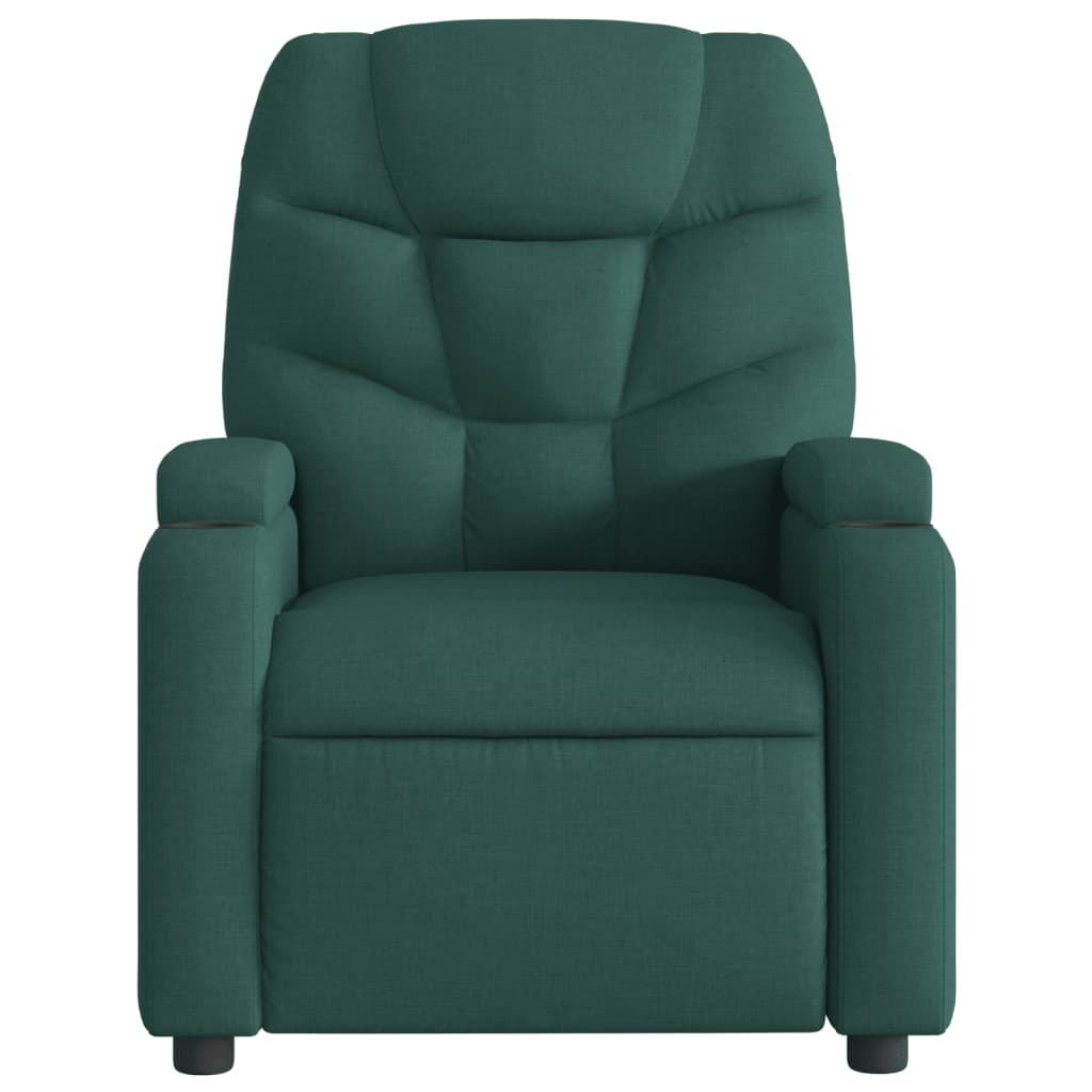 Massagestoel verstelbaar stof donkergroen is nu te koop bij PeponiXL, paradijselijk wonen!