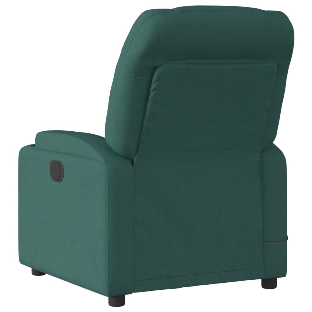 Massagestoel verstelbaar stof donkergroen is nu te koop bij PeponiXL, paradijselijk wonen!