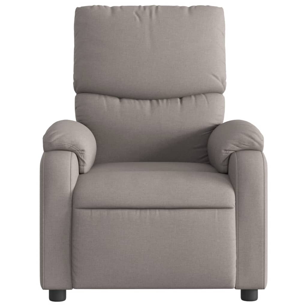 Fauteuil verstelbaar stof taupe is nu te koop bij PeponiXL, paradijselijk wonen!