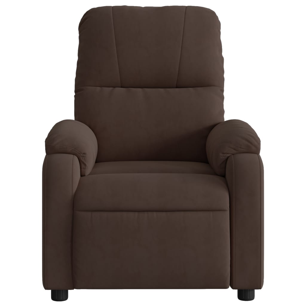 Massagestoel microvezelstof bruin is nu te koop bij PeponiXL, paradijselijk wonen!