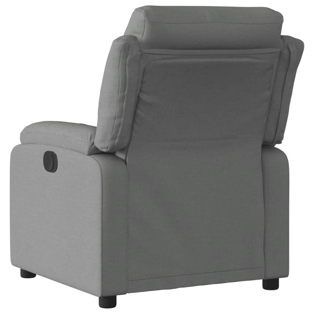 Fauteuil verstelbaar stof donkergrijs is nu te koop bij PeponiXL, paradijselijk wonen!