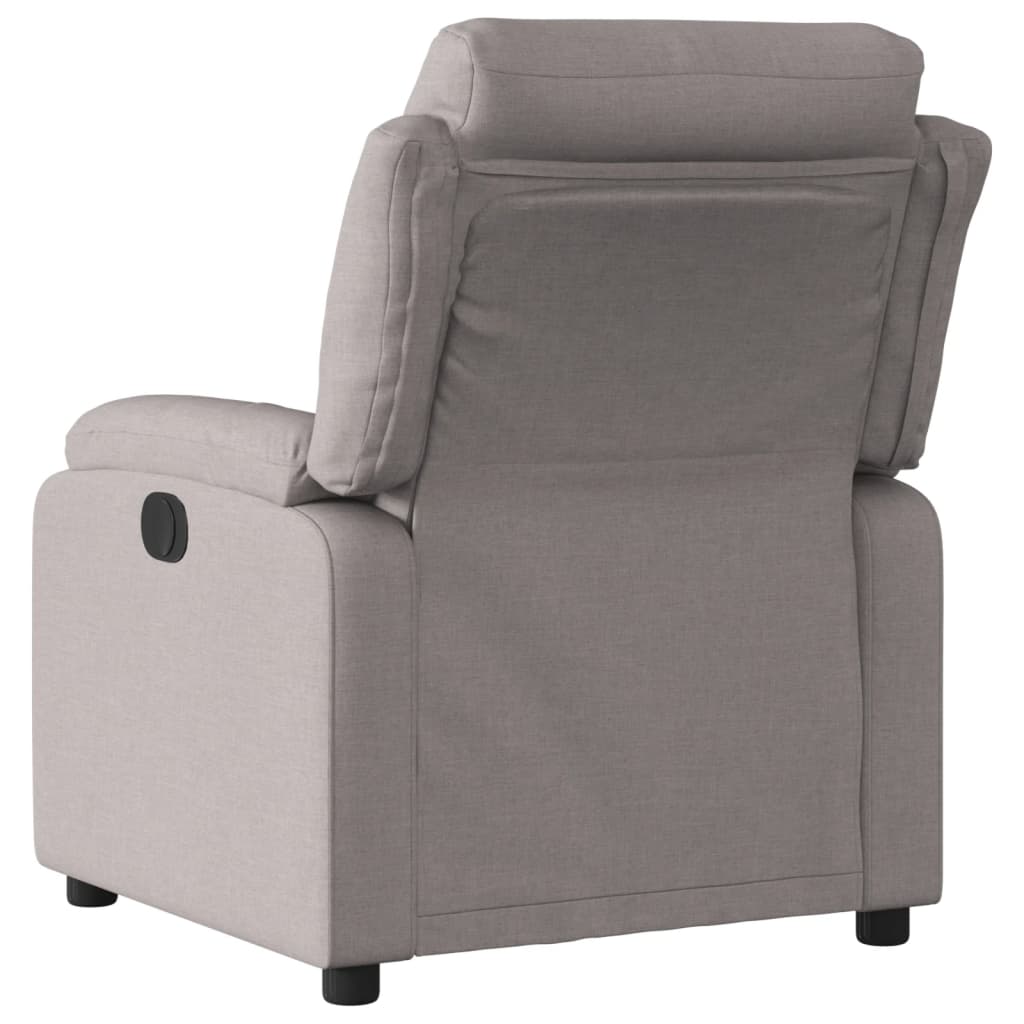 Fauteuil verstelbaar stof taupe is nu te koop bij PeponiXL, paradijselijk wonen!