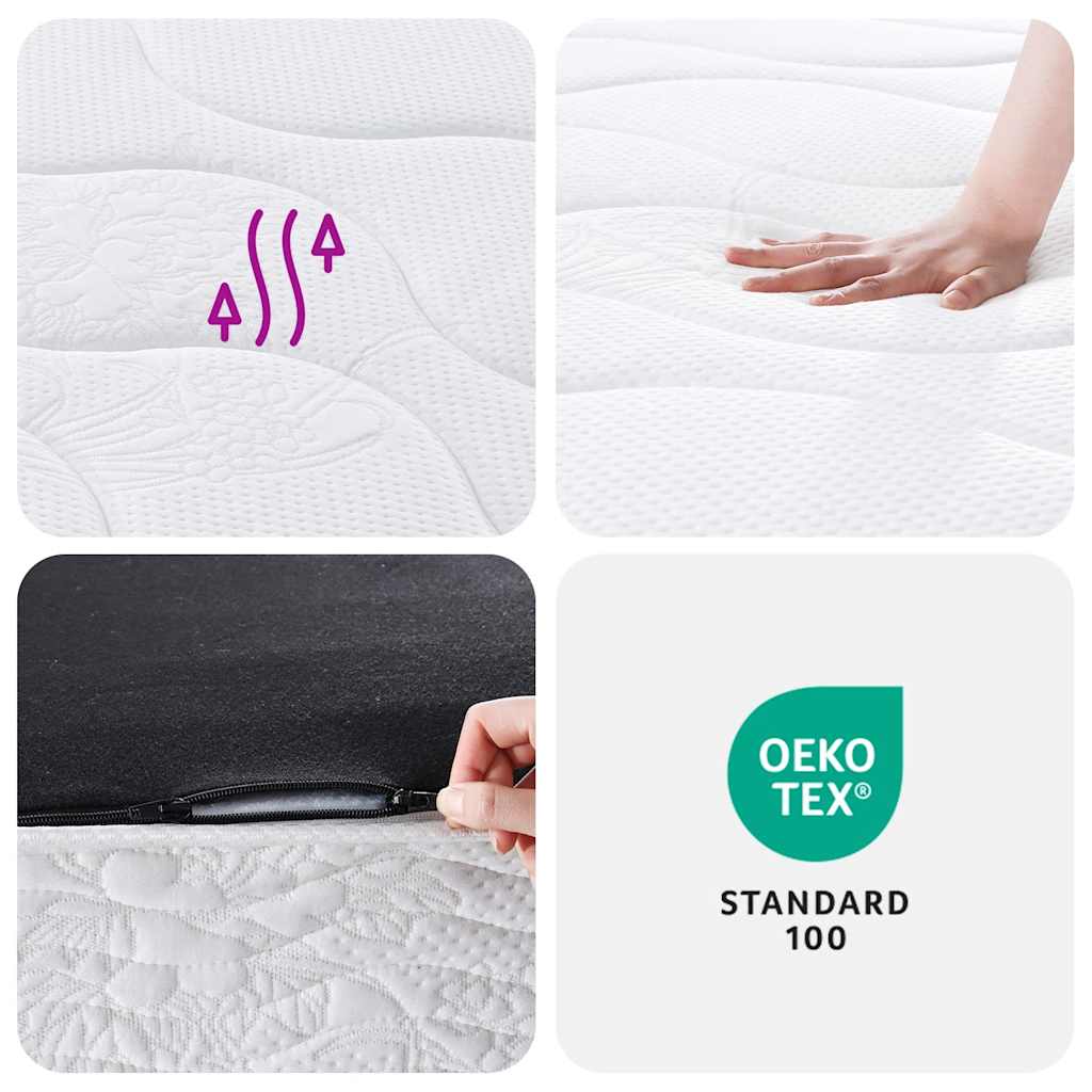 Binnenveringmatras middelhard 140x200 cm is nu te koop bij PeponiXL, paradijselijk wonen!