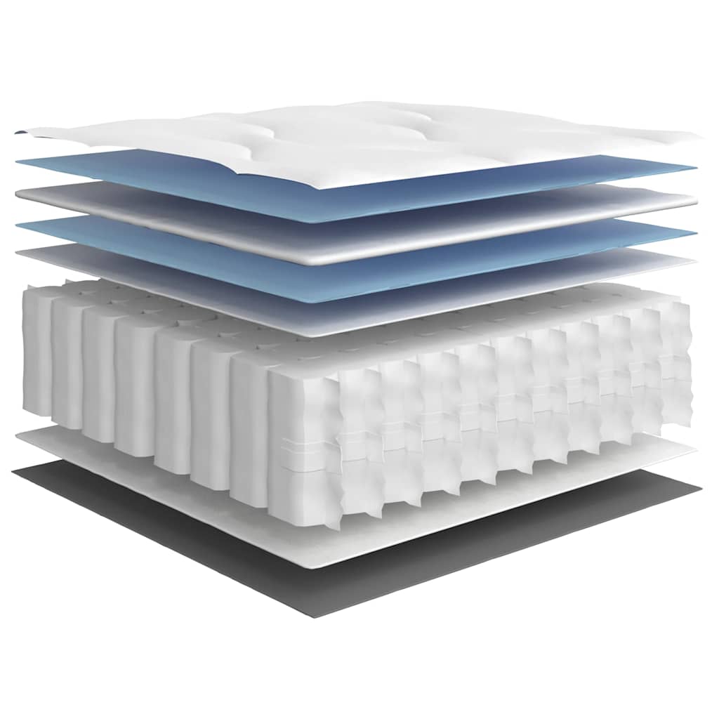Pocketveringmatras middelhard 90x220 cm is nu te koop bij PeponiXL, paradijselijk wonen!