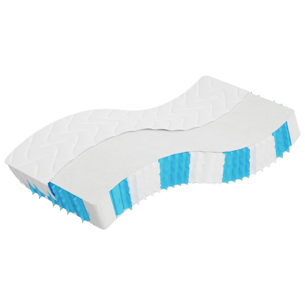 Pocketveringmatras middelhard-hard 90x200 cm is nu te koop bij PeponiXL, paradijselijk wonen!
