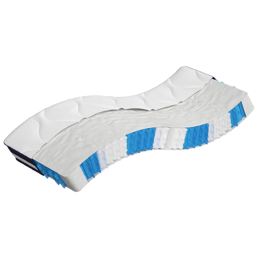 Pocketveringmatras middelhard-hard 90x190 cm Single Size is nu te koop bij PeponiXL, paradijselijk wonen!