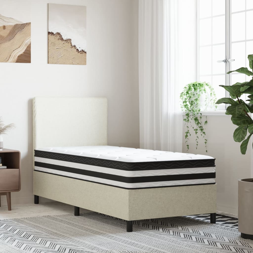 Pocketveringmatras middelhard 90x200 cm is nu te koop bij PeponiXL, paradijselijk wonen!