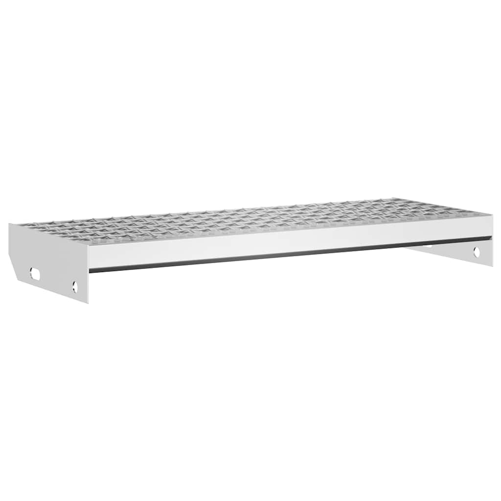 Traptrede rooster 60x24x7 cm gegalvaniseerd staal is nu te koop bij PeponiXL, paradijselijk wonen!