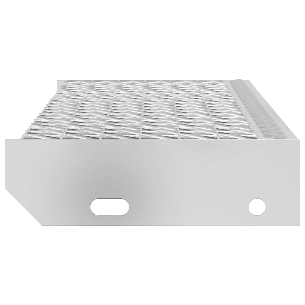 Traptrede rooster 60x24x7 cm gegalvaniseerd staal is nu te koop bij PeponiXL, paradijselijk wonen!