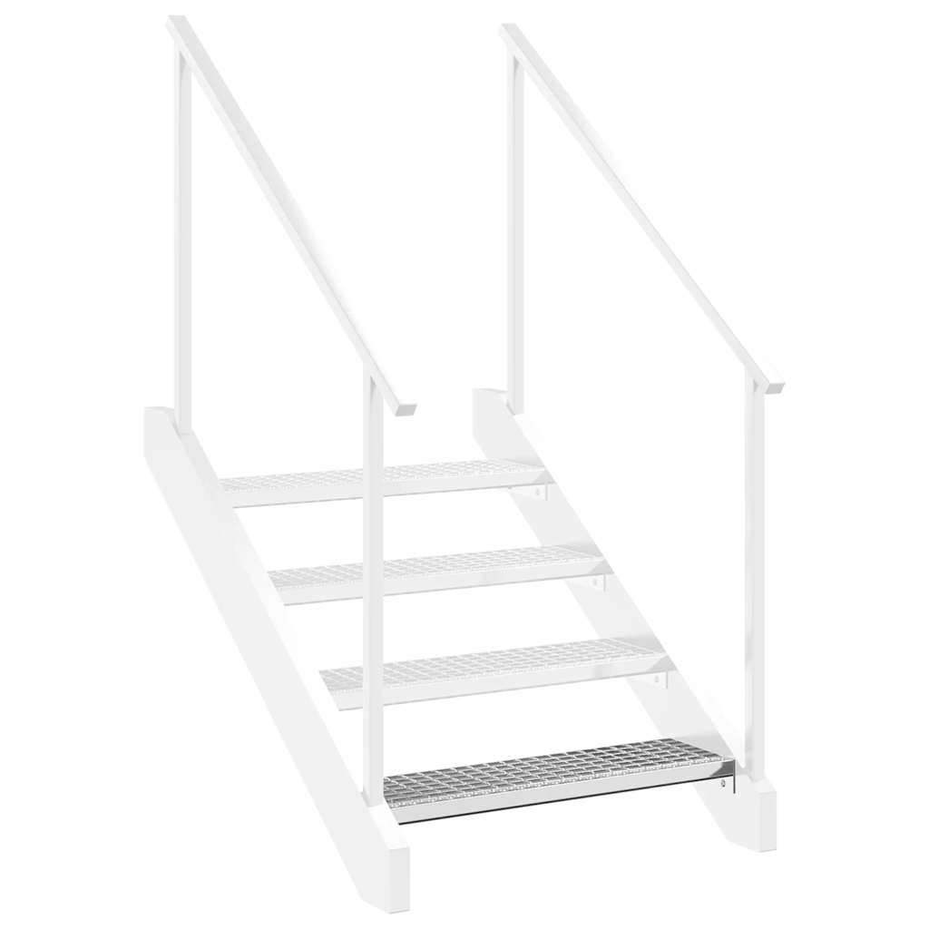 Traptrede rooster 60x24x7 cm gegalvaniseerd staal is nu te koop bij PeponiXL, paradijselijk wonen!