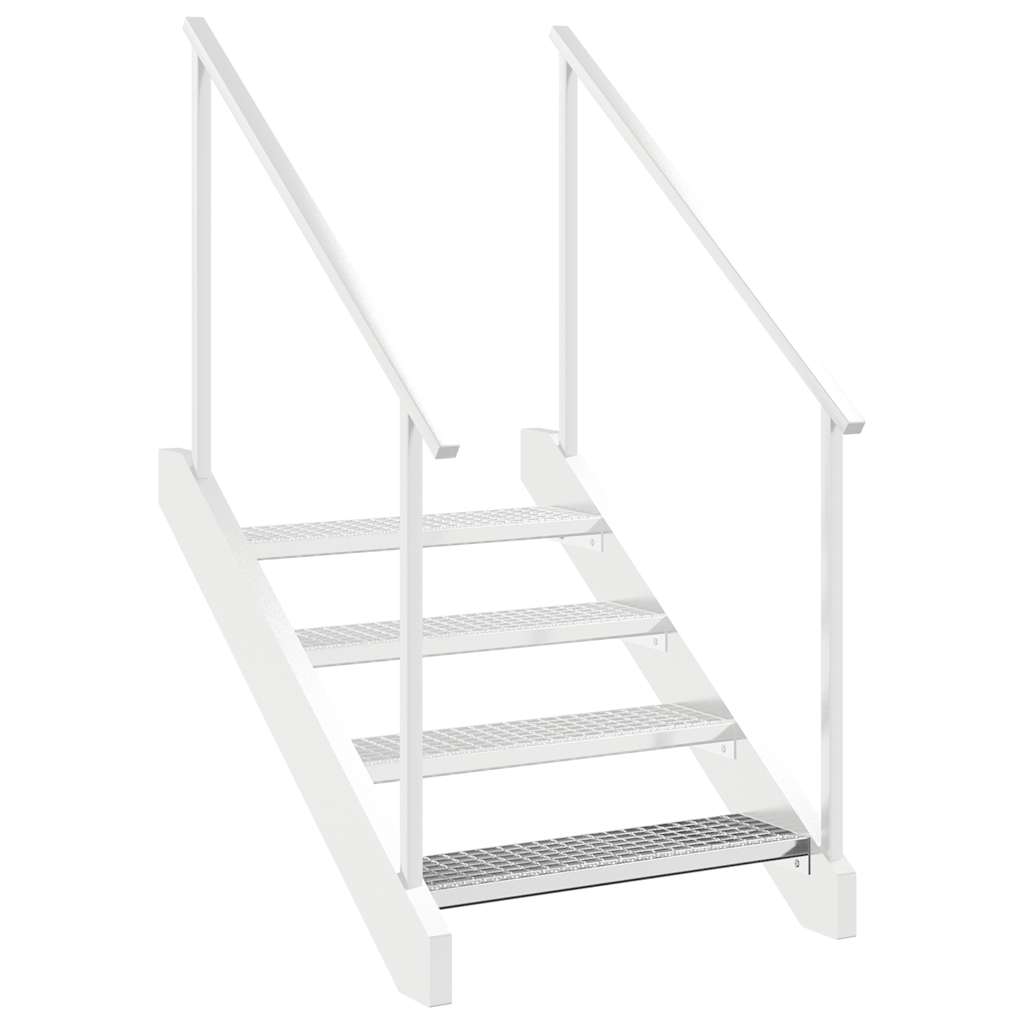 Traptrede rooster 70x24x7 cm gegalvaniseerd staal is nu te koop bij PeponiXL, paradijselijk wonen!