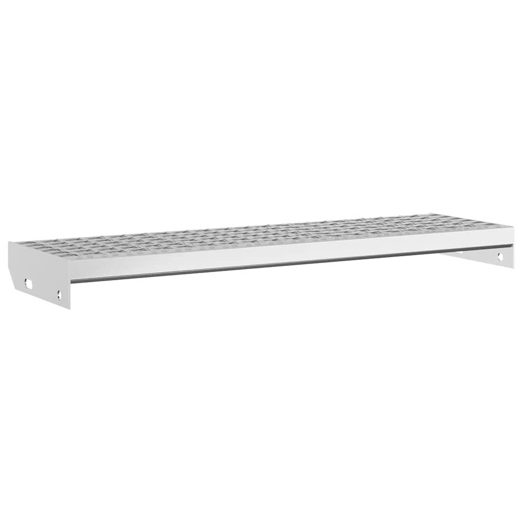 Traptrede rooster 80x24x7 cm gegalvaniseerd staal is nu te koop bij PeponiXL, paradijselijk wonen!