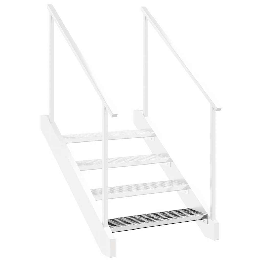 Traptrede rooster 60x24x7 cm gegalvaniseerd staal is nu te koop bij PeponiXL, paradijselijk wonen!