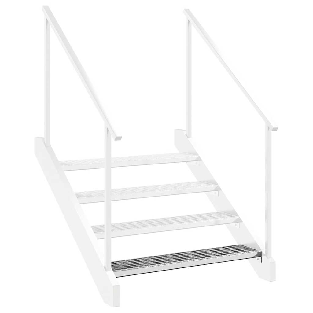 Traptrede rooster 100x24x7 cm gegalvaniseerd staal is nu te koop bij PeponiXL, paradijselijk wonen!