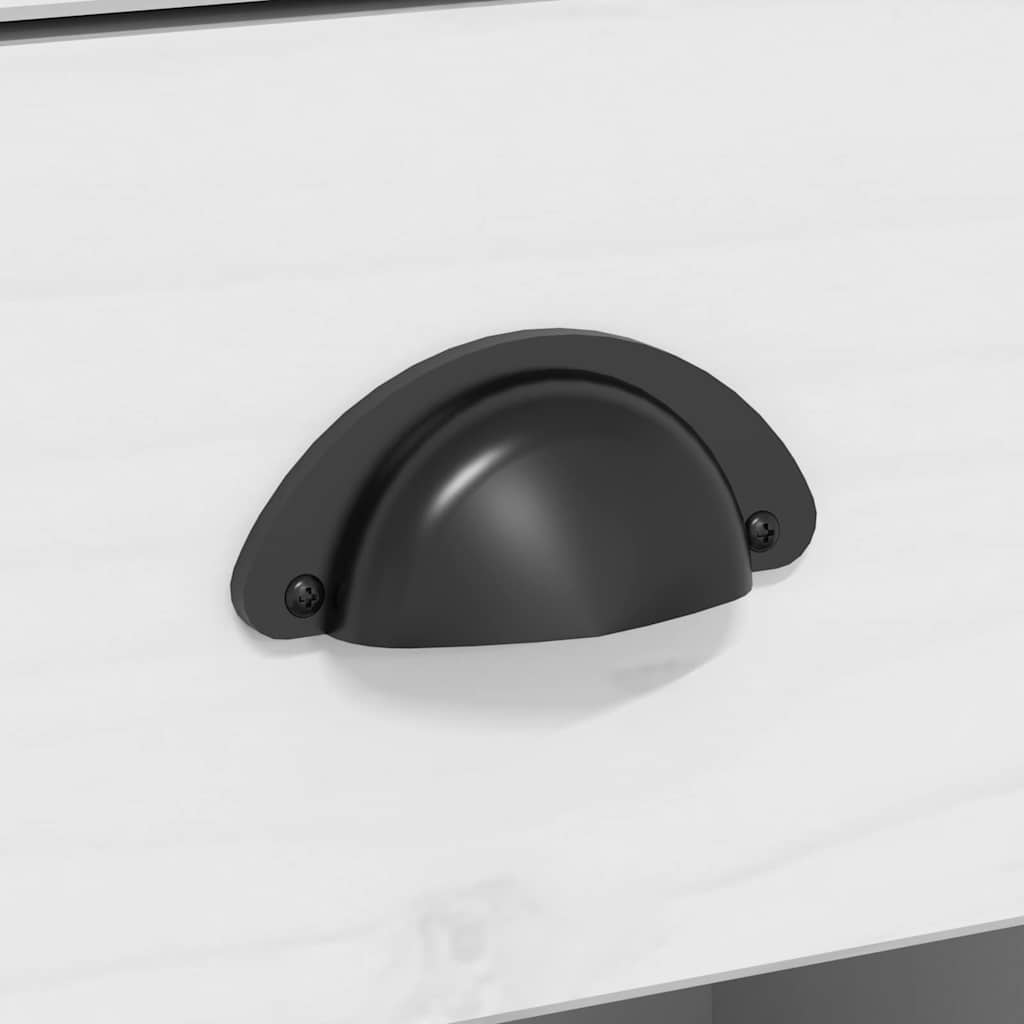 Hoge kast BODO 115,5x43x200,5 cm grenenhout wit en bruin is nu te koop bij PeponiXL, paradijselijk wonen!