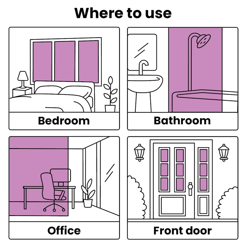 Raamfolies strepenpatroon mat PVC is nu te koop bij PeponiXL, paradijselijk wonen!