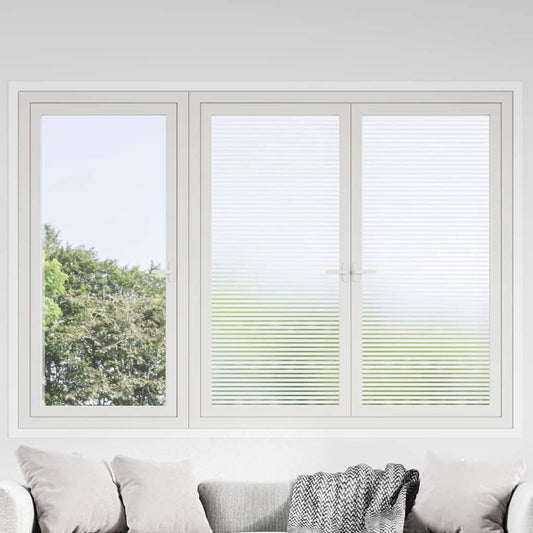 Raamfolies strepenpatroon mat PVC is nu te koop bij PeponiXL, paradijselijk wonen!