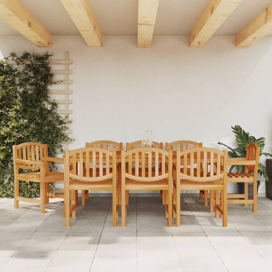 Tuinstoelen 8 st 58x59x88 cm massief teakhout is nu te koop bij PeponiXL, paradijselijk wonen!