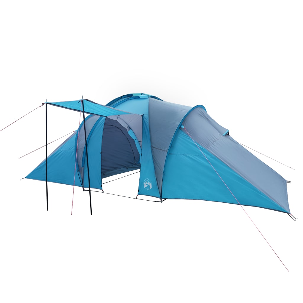 Koepeltent 6-persoons waterdicht blauw is nu te koop bij PeponiXL, paradijselijk wonen!