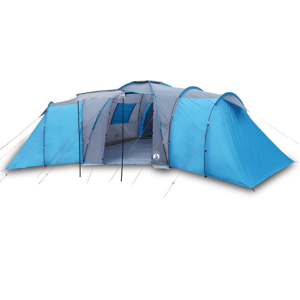 Koepeltent 12-persoons waterdicht blauw is nu te koop bij PeponiXL, paradijselijk wonen!
