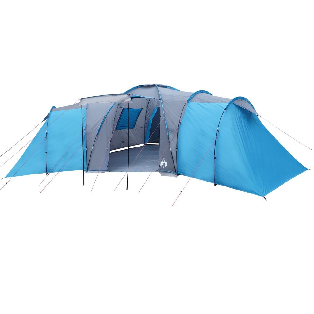 Koepeltent 12-persoons waterdicht blauw is nu te koop bij PeponiXL, paradijselijk wonen!