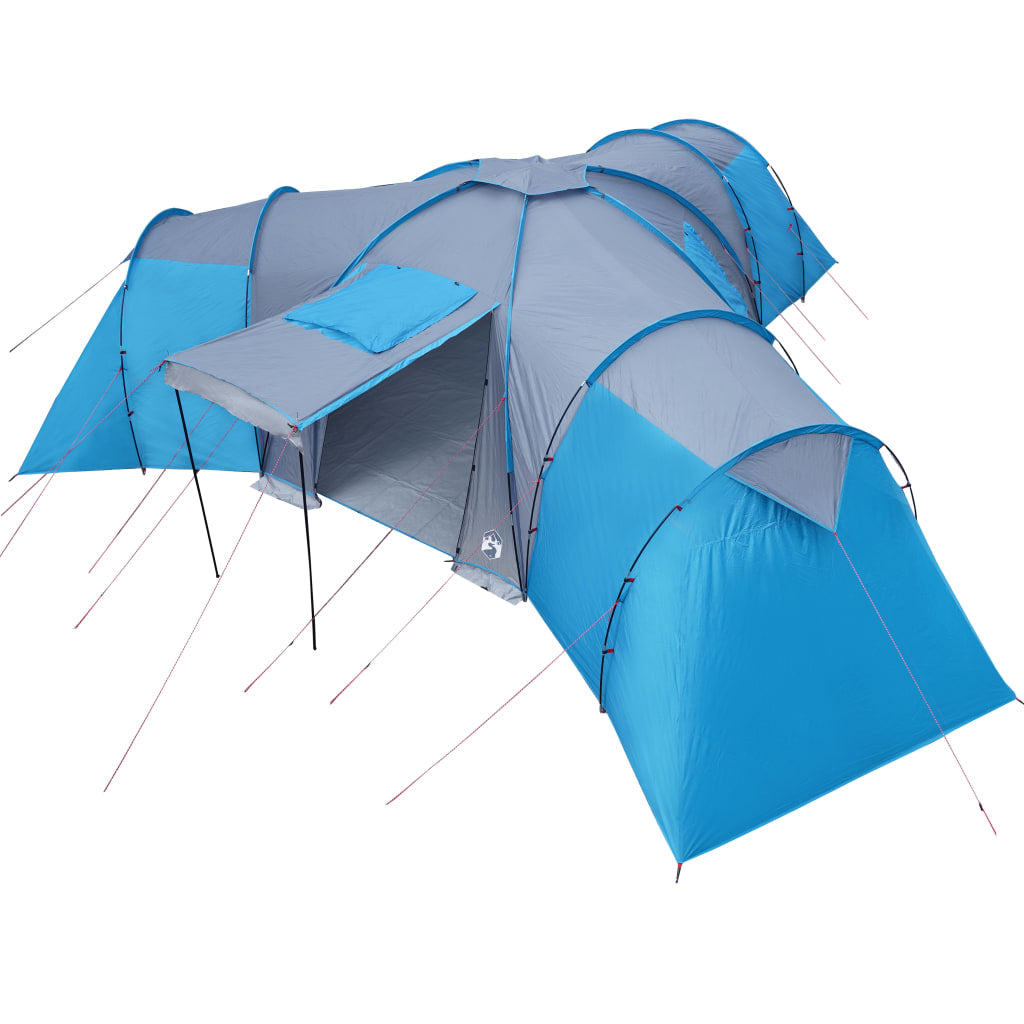 Koepeltent 12-persoons waterdicht blauw is nu te koop bij PeponiXL, paradijselijk wonen!