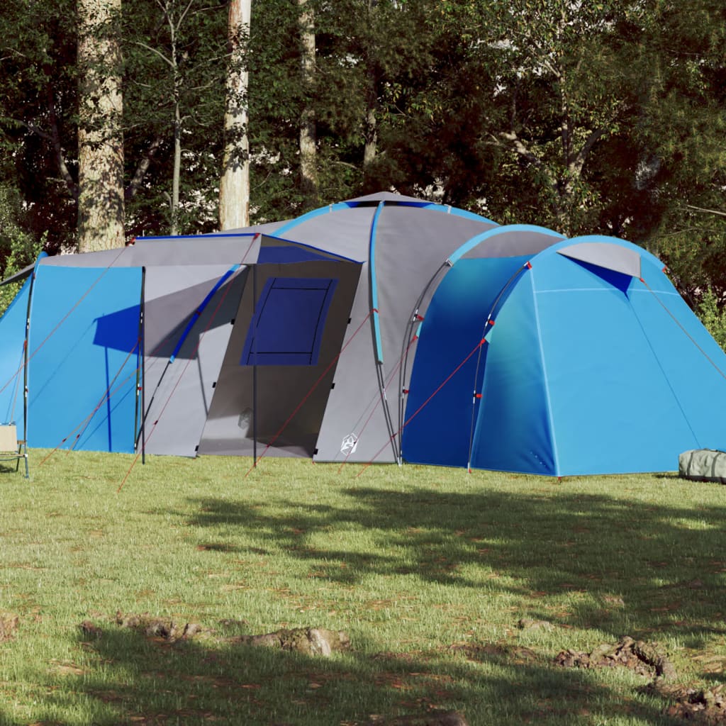 Koepeltent 12-persoons waterdicht blauw is nu te koop bij PeponiXL, paradijselijk wonen!