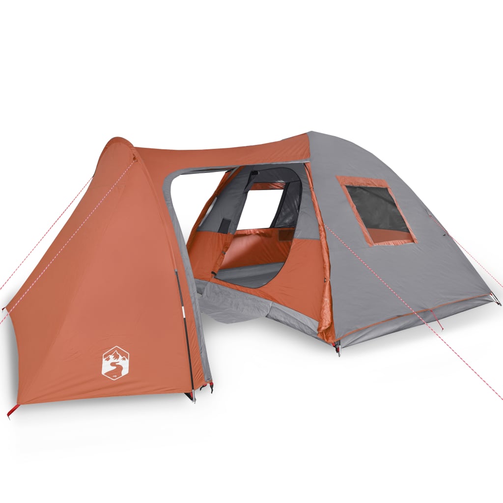Koepeltent 6-persoons waterdicht oranje is nu te koop bij PeponiXL, paradijselijk wonen!
