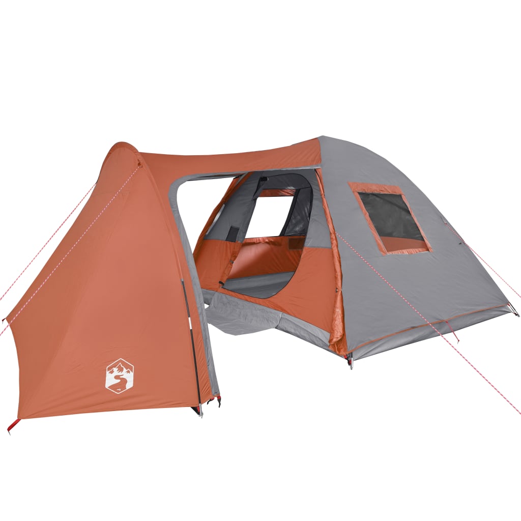 Koepeltent 6-persoons waterdicht oranje is nu te koop bij PeponiXL, paradijselijk wonen!