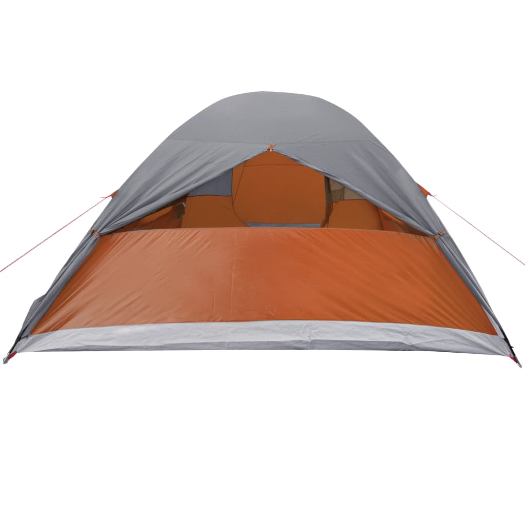 Koepeltent 6-persoons waterdicht oranje is nu te koop bij PeponiXL, paradijselijk wonen!
