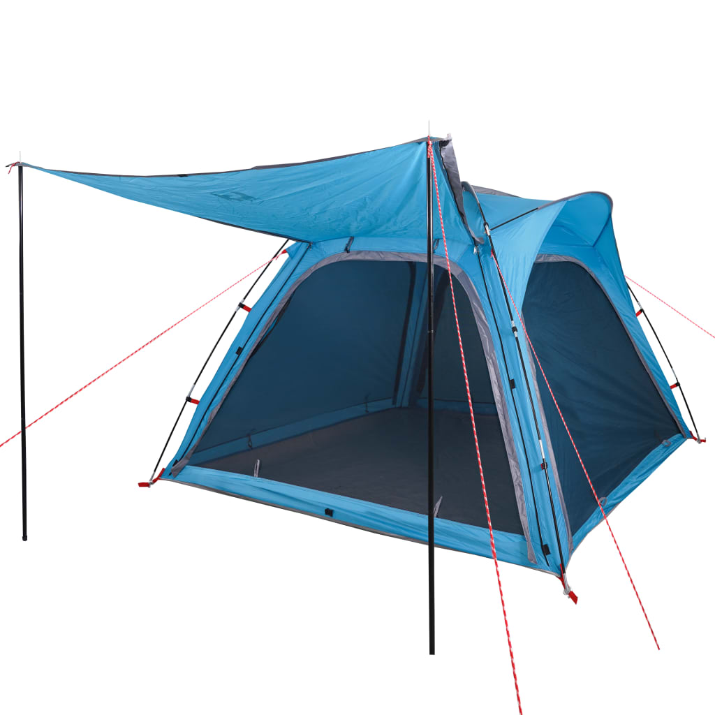 Tent 4-persoons waterdicht snelontgrendeling blauw is nu te koop bij PeponiXL, paradijselijk wonen!