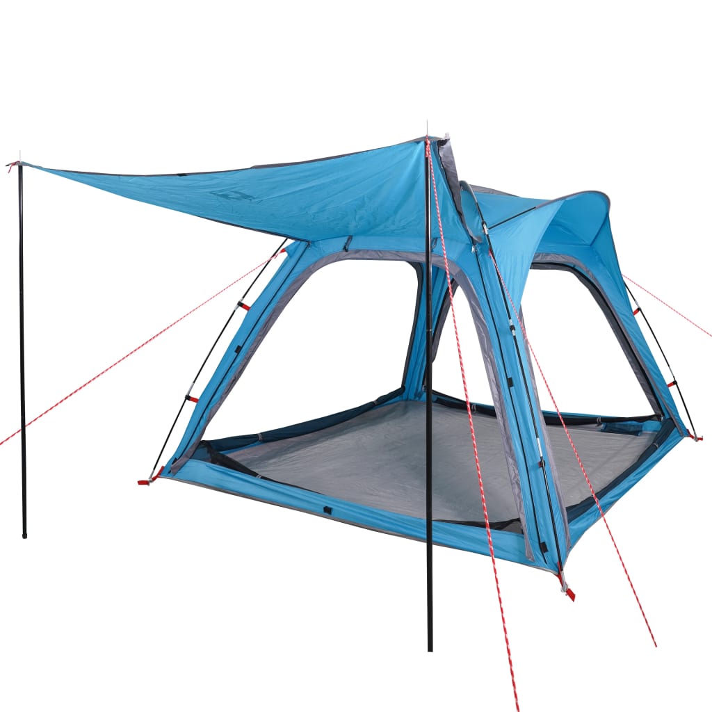 Tent 4-persoons waterdicht snelontgrendeling blauw is nu te koop bij PeponiXL, paradijselijk wonen!