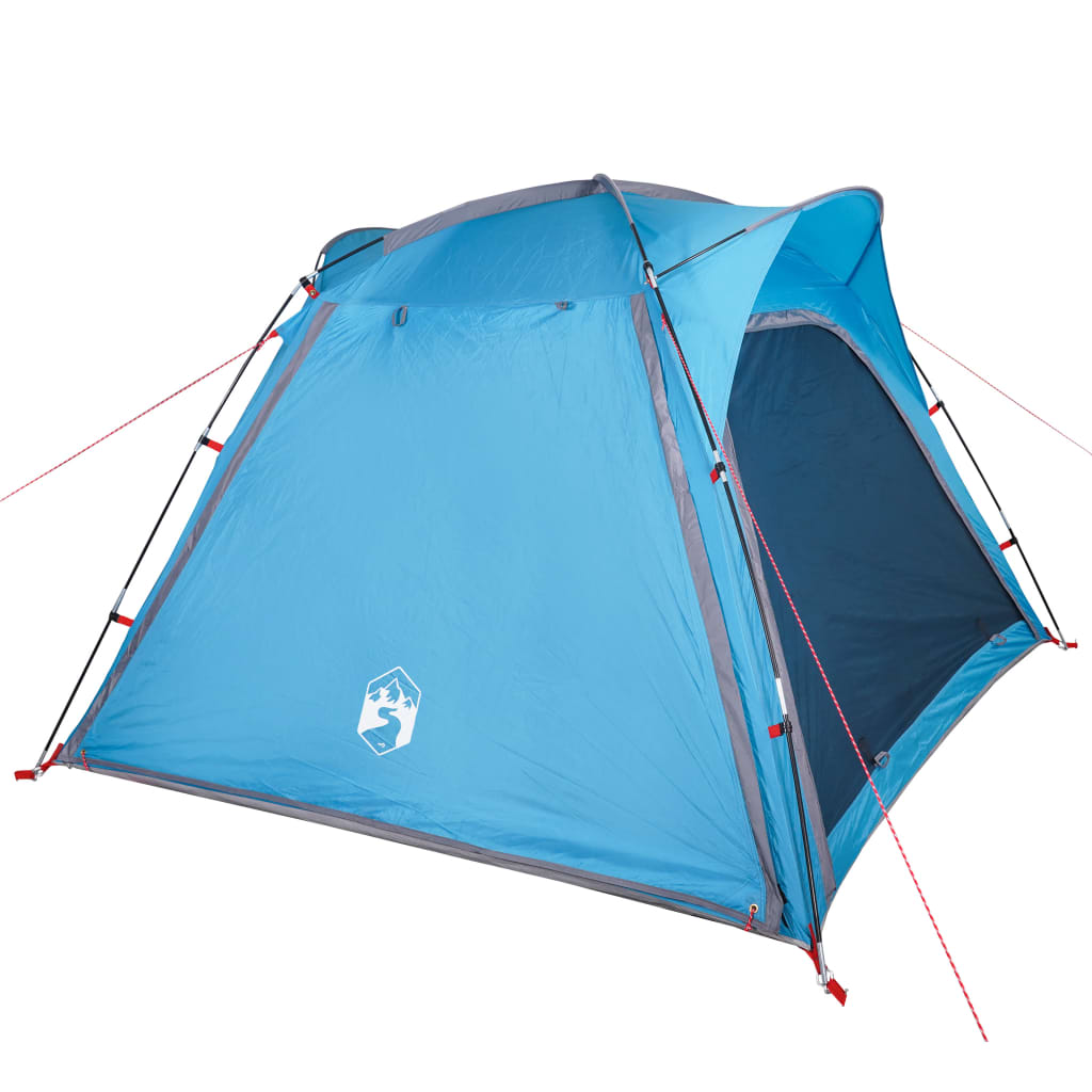 Tent 4-persoons waterdicht snelontgrendeling blauw is nu te koop bij PeponiXL, paradijselijk wonen!