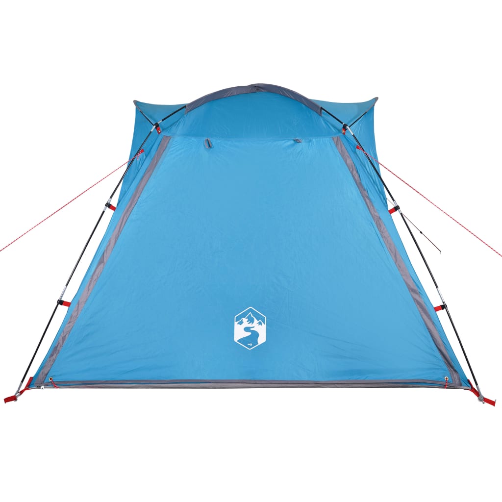 Tent 4-persoons waterdicht snelontgrendeling blauw is nu te koop bij PeponiXL, paradijselijk wonen!
