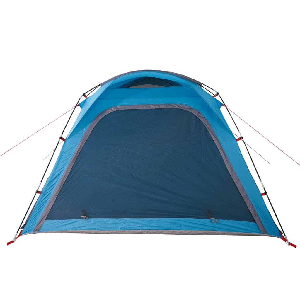 Tent 4-persoons waterdicht snelontgrendeling blauw is nu te koop bij PeponiXL, paradijselijk wonen!