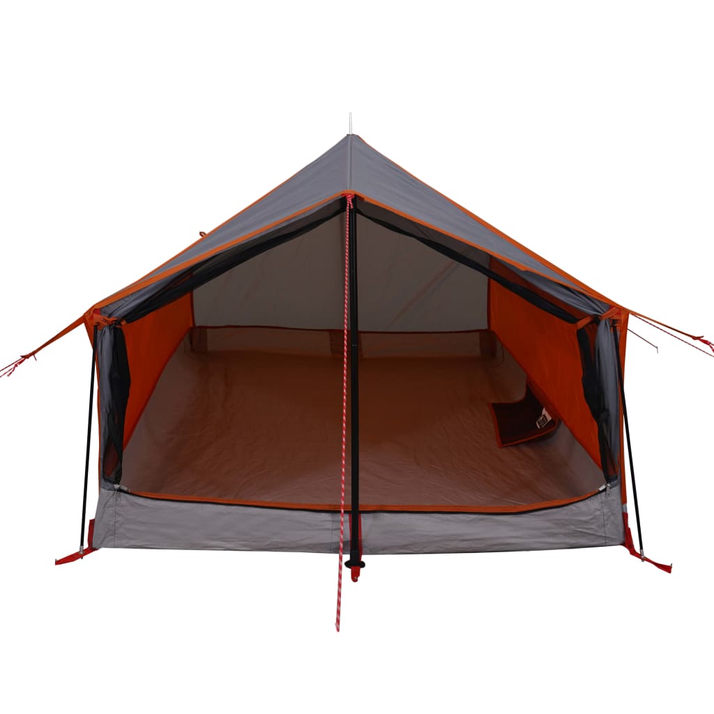 Tent 2-persoons waterdicht grijs en oranje is nu te koop bij PeponiXL, paradijselijk wonen!