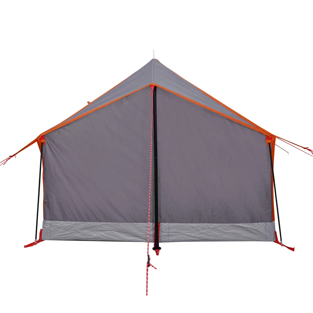 Tent 2-persoons waterdicht grijs en oranje is nu te koop bij PeponiXL, paradijselijk wonen!