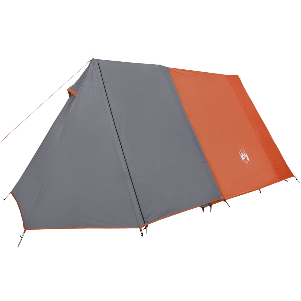 Tent 3-persoons waterdicht grijs en oranje is nu te koop bij PeponiXL, paradijselijk wonen!