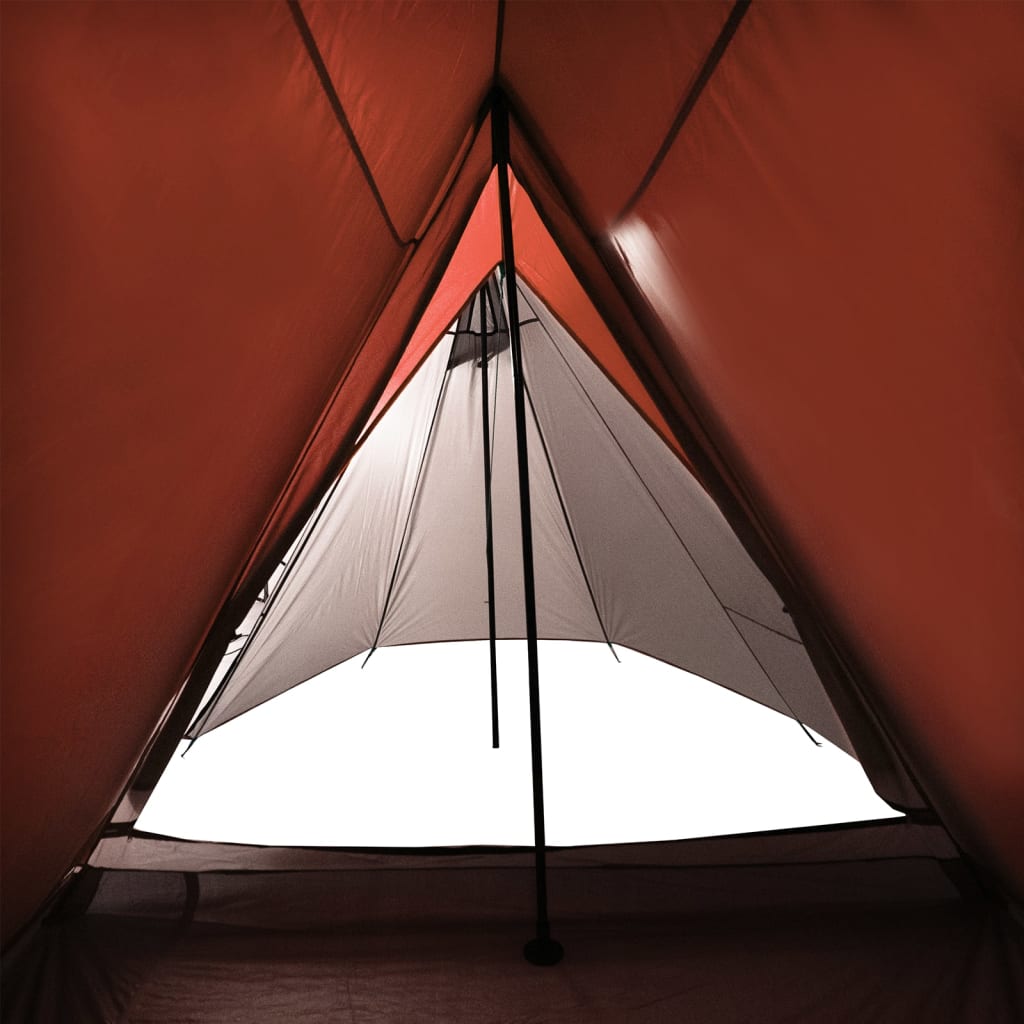 Tent 3-persoons waterdicht grijs en oranje is nu te koop bij PeponiXL, paradijselijk wonen!