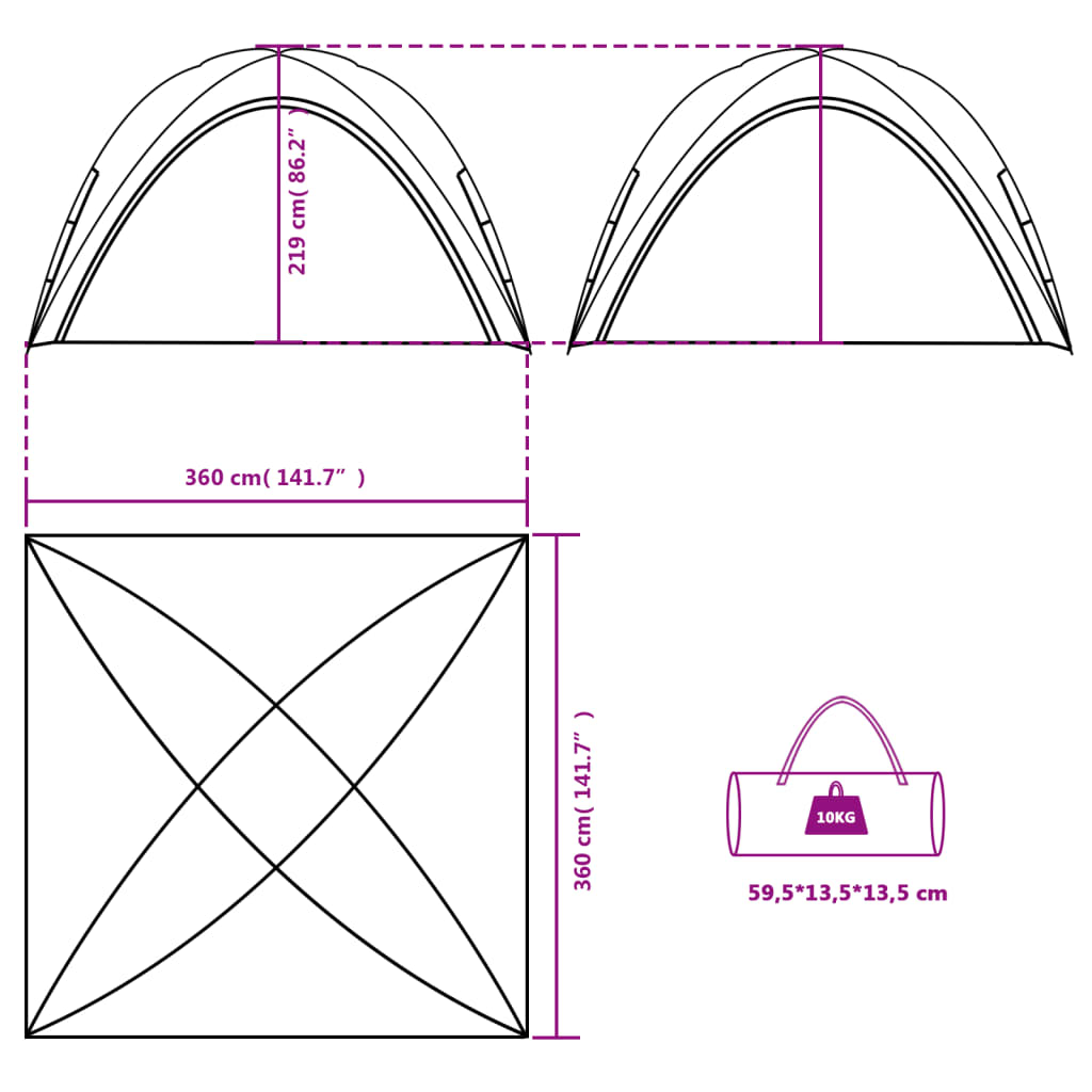 Partytent waterdicht groen is nu te koop bij PeponiXL, paradijselijk wonen!