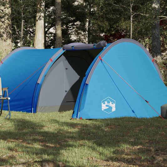 Tunneltent 4-persoons waterdicht blauw is nu te koop bij PeponiXL, paradijselijk wonen!