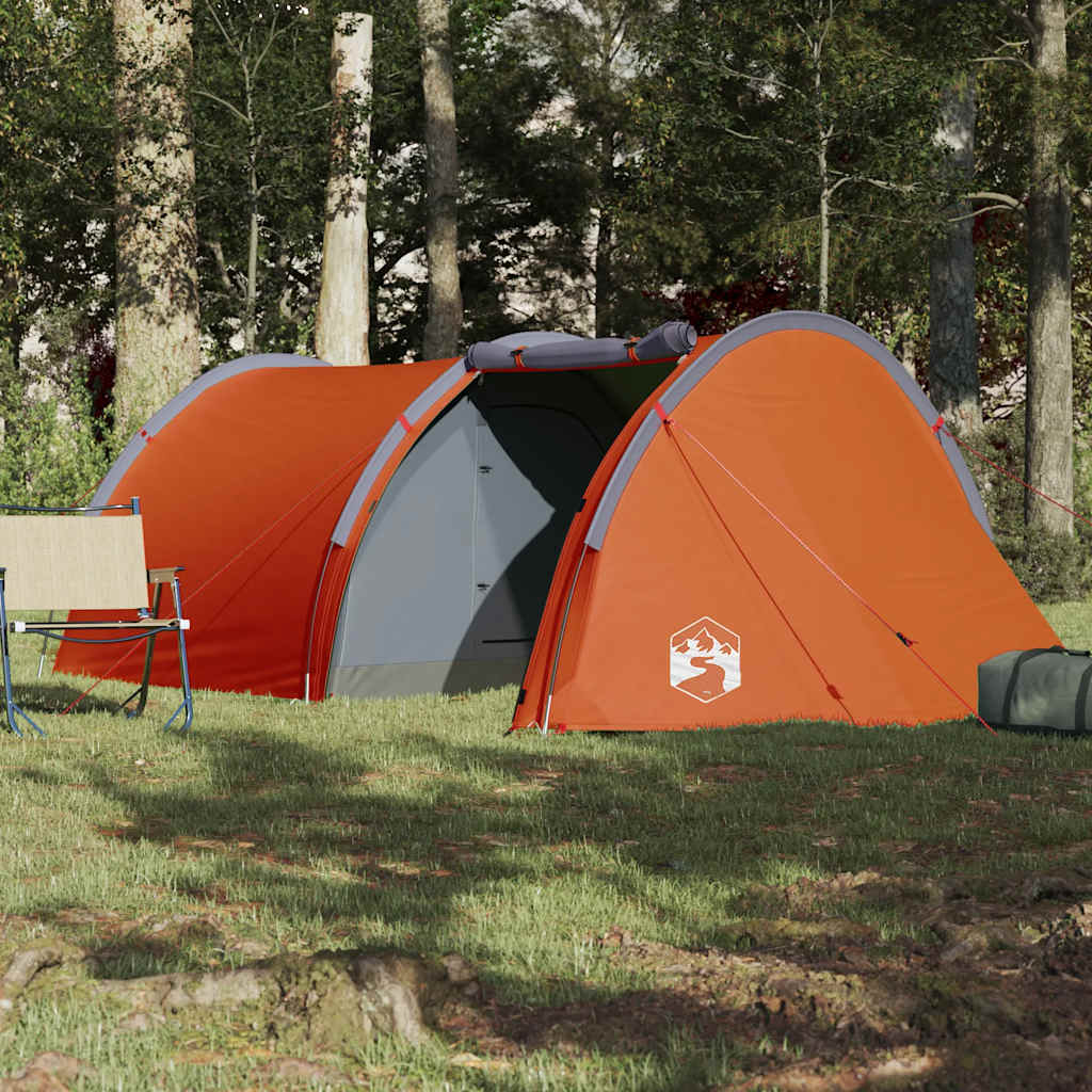 Tunneltent 4-persoons waterdicht oranje is nu te koop bij PeponiXL, paradijselijk wonen!