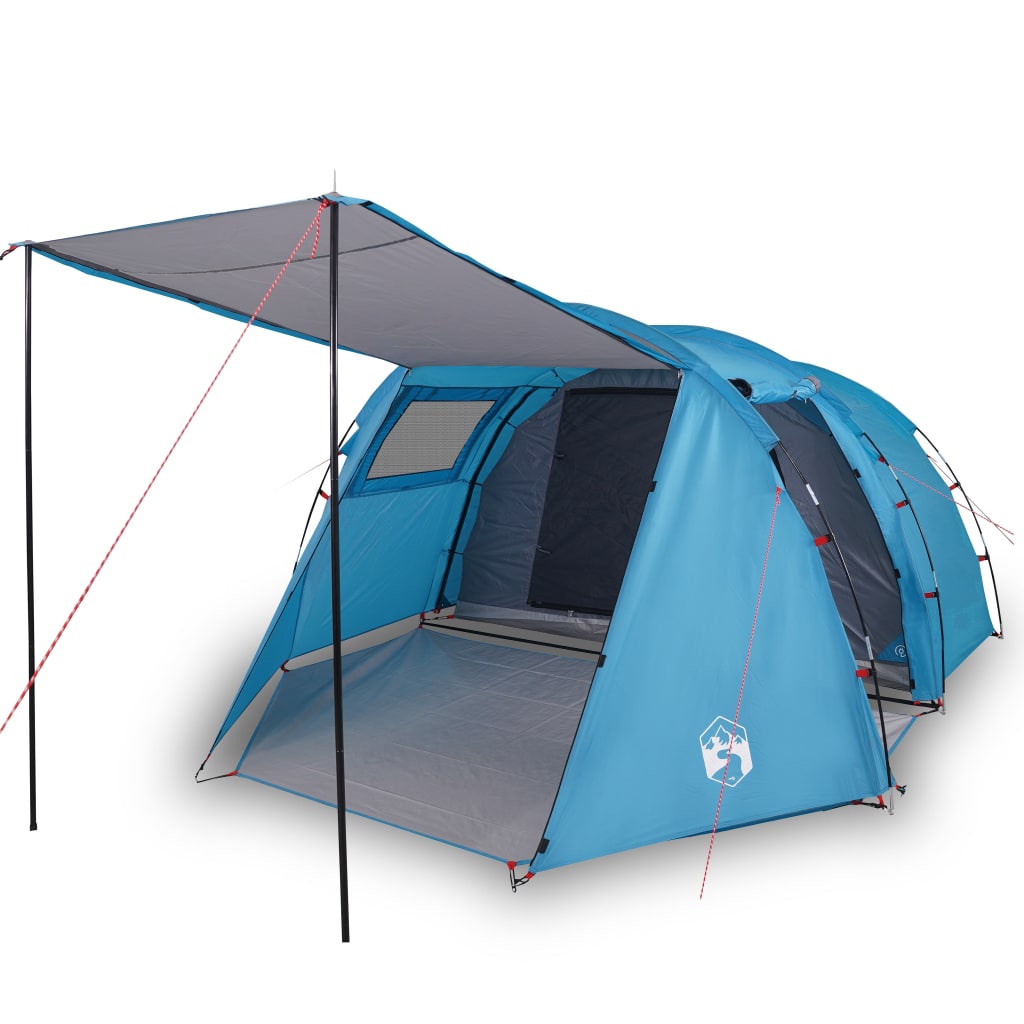 Tunneltent 4-persoons waterdicht blauw is nu te koop bij PeponiXL, paradijselijk wonen!
