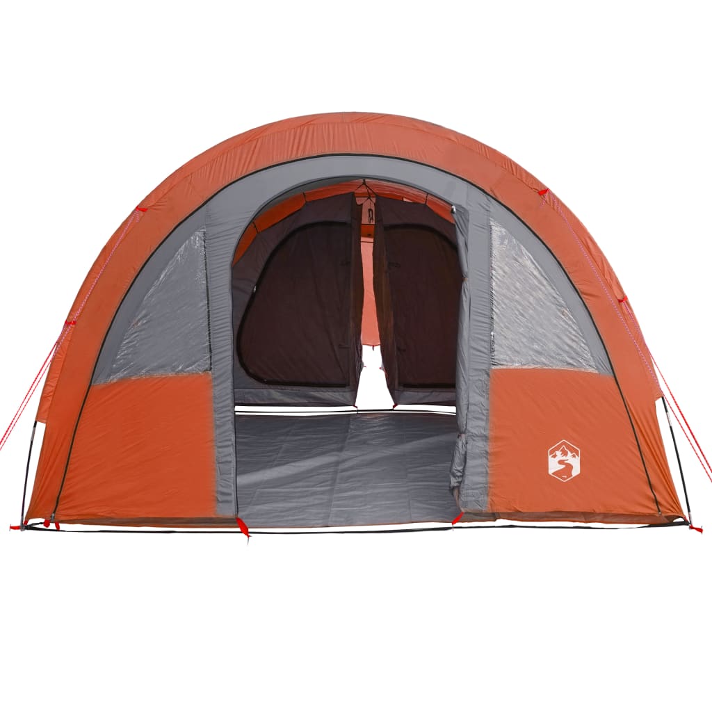 Tunneltent 4-persoons waterdicht grijs en oranje is nu te koop bij PeponiXL, paradijselijk wonen!