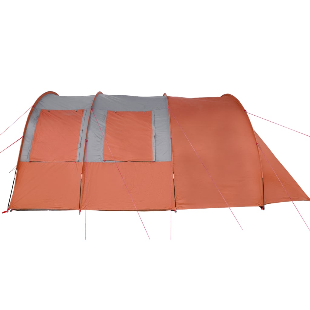 Tunneltent 4-persoons waterdicht grijs en oranje is nu te koop bij PeponiXL, paradijselijk wonen!