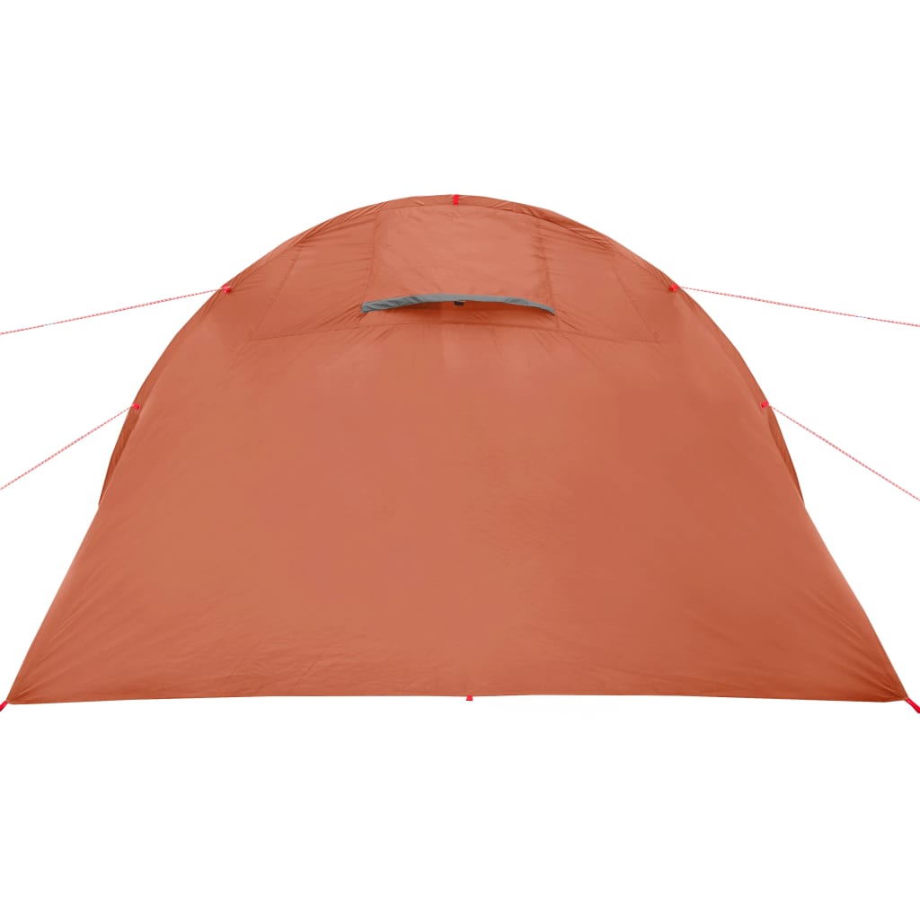 Tunneltent 4-persoons waterdicht grijs en oranje is nu te koop bij PeponiXL, paradijselijk wonen!