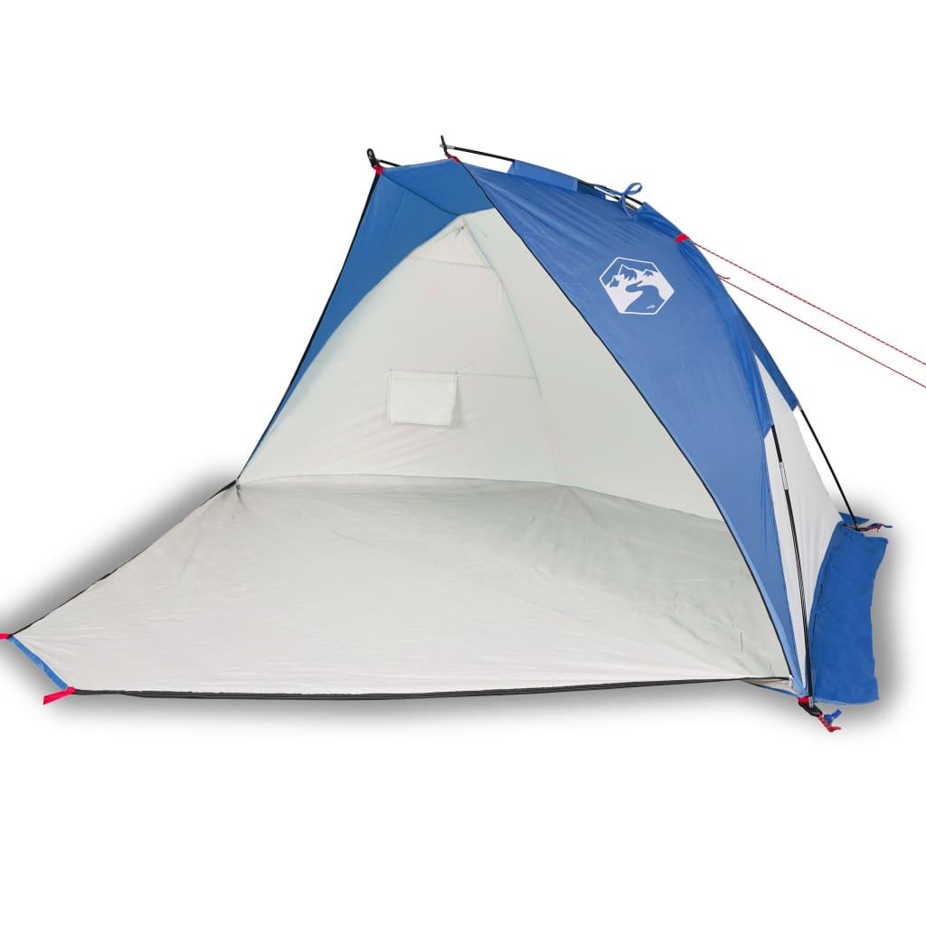 Strandtent 268x223x125 cm 185T polyester azuurblauw is nu te koop bij PeponiXL, paradijselijk wonen!