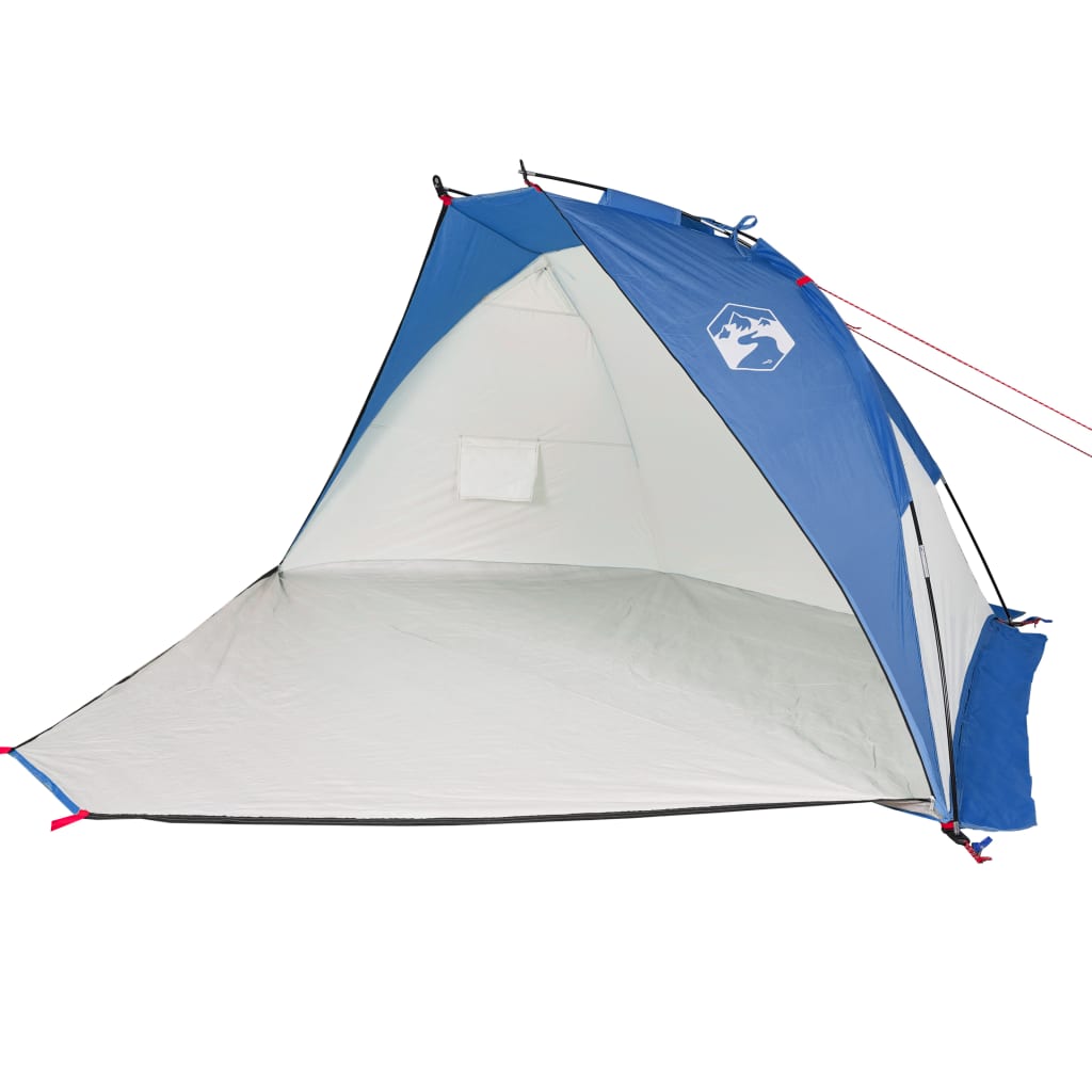 Strandtent 268x223x125 cm 185T polyester azuurblauw is nu te koop bij PeponiXL, paradijselijk wonen!